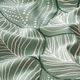 Decorative half Panama fabric simple leaves – reed,  thumbnail number 2