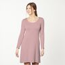 Plain ribbed jersey – dusky pink,  thumbnail number 8