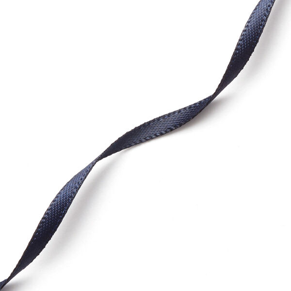 Satin Ribbon [3 mm] – navy blue,  image number 3