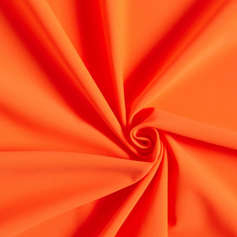 Swimsuit fabric SPF 50 – neon orange,  image number 1