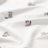 GOTS Cotton Jersey cute raccoons Digital Print – ivory,  thumbnail number 2