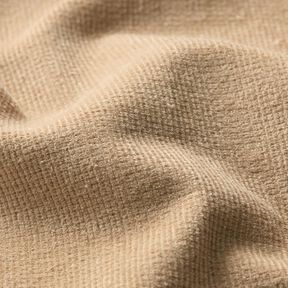 Stretchy fine corduroy – beige | Remnant 50cm, 