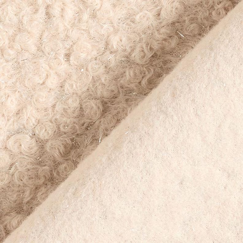 Shiny Threads Bouclé Knit – cashew,  image number 3