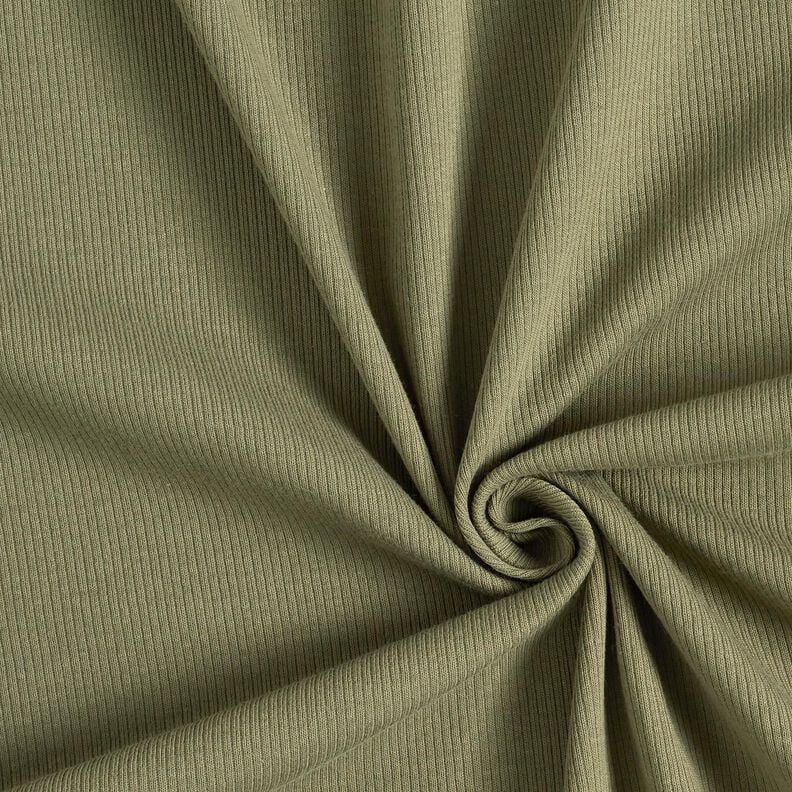 Ribbed Jersey fine 2-1-1-1 ribs – light khaki,  image number 1