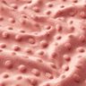 Cosy Fleece Embossed Dots – dusky pink,  thumbnail number 2