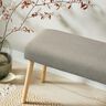 Upholstery Fabric classic plain – light taupe,  thumbnail number 4