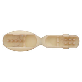 Cord End Clip [Length: 25 mm] – natural, 
