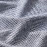 Linen Cotton Blend Narrow Stripes – midnight blue/white,  thumbnail number 2