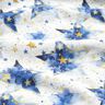 Alpine Fleece watercolour stars – natural/indigo,  thumbnail number 2