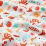 Cotton Poplin colourful hustle and bustle– misty grey,  thumbnail number 2