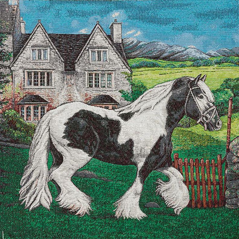 Tapestry Piece  Gypsy Horse,  image number 1