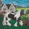 Tapestry Piece  Gypsy Horse,  thumbnail number 1