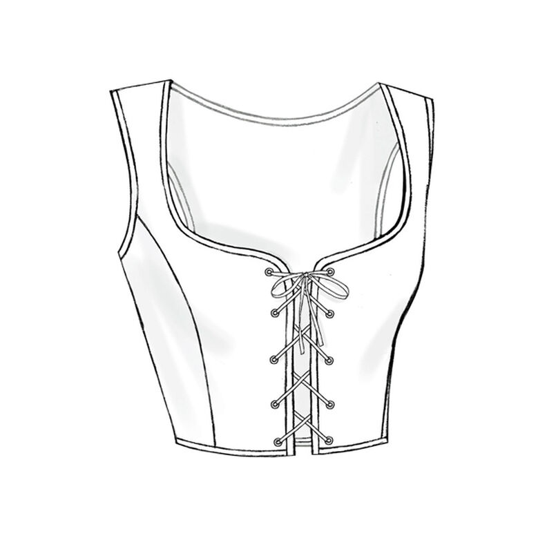 Laced Corsets, Butterick 4669 | 14 - 20,  image number 3