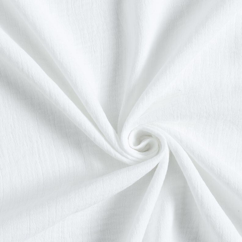 Linen Cotton Blend Jacquard Wave Pattern – white,  image number 4