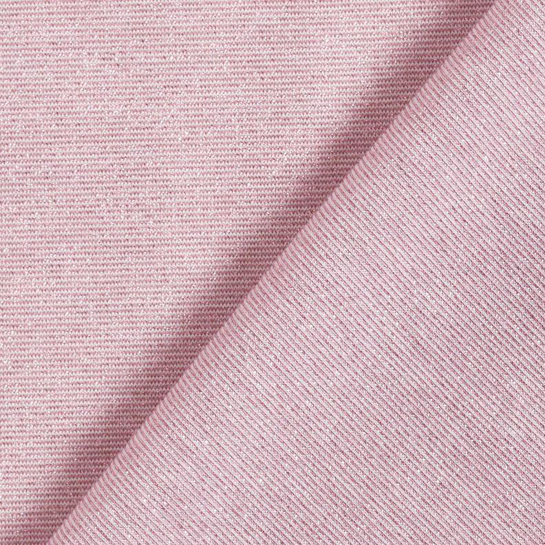 Melange glitter jersey – light dusky pink,  image number 4