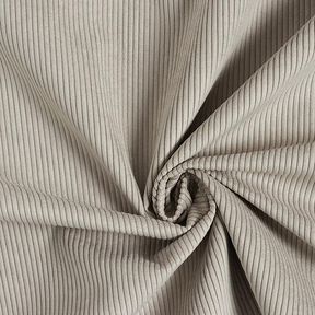 Upholstery Fabric Cord-Look Fjord – light grey, 