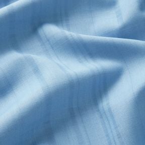 Lightweight checked translucent cotton fabric – light blue, 