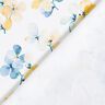 Cotton Jersey watercolour flowers Digital Print – ivory/light blue,  thumbnail number 4