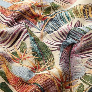 Decor Fabric Tapestry Fabric Palm Fronds – light beige/olive, 