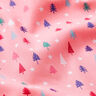Cotton Poplin Mini Fir Trees – pink/white,  thumbnail number 2