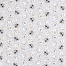 Cotton Poplin Animals with crowns – light grey,  thumbnail number 1
