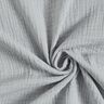 GOTS Triple-Layer Cotton Muslin – light grey,  thumbnail number 1