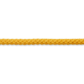 Cotton cord [Ø 7 mm] – curry yellow, 
