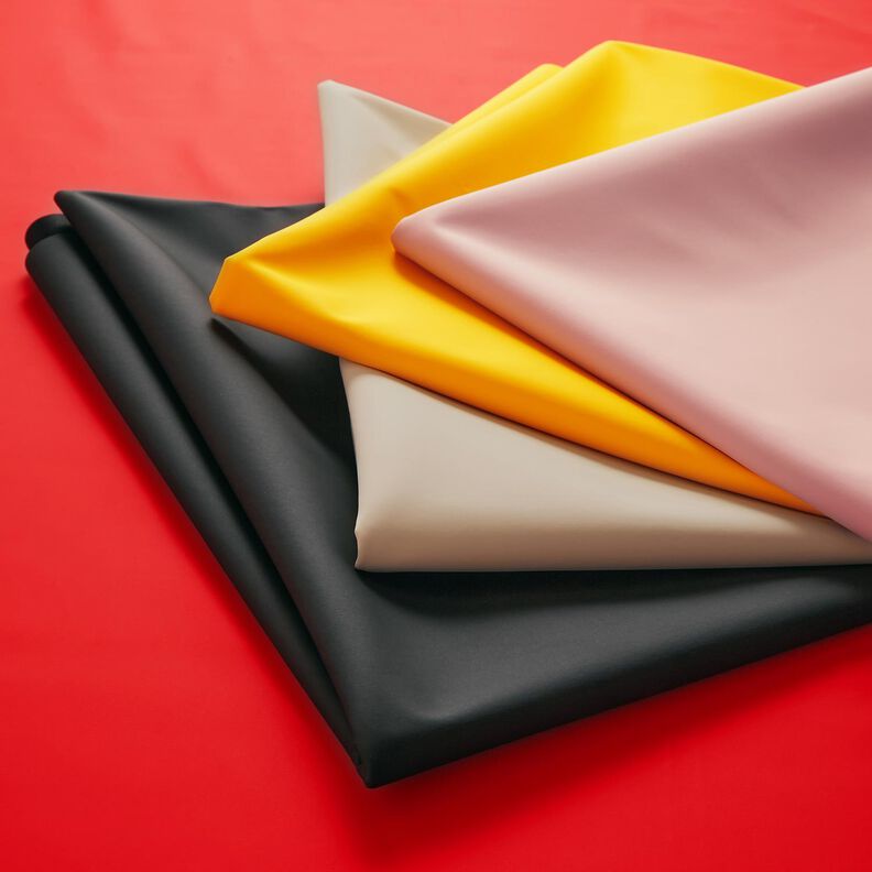 Plain raincoat fabric – fire red,  image number 5