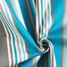 awning fabric Blurred Stripes – grey/turquoise,  thumbnail number 4