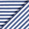 Cotton Jersey Narrow Stripes – denim blue/white,  thumbnail number 5