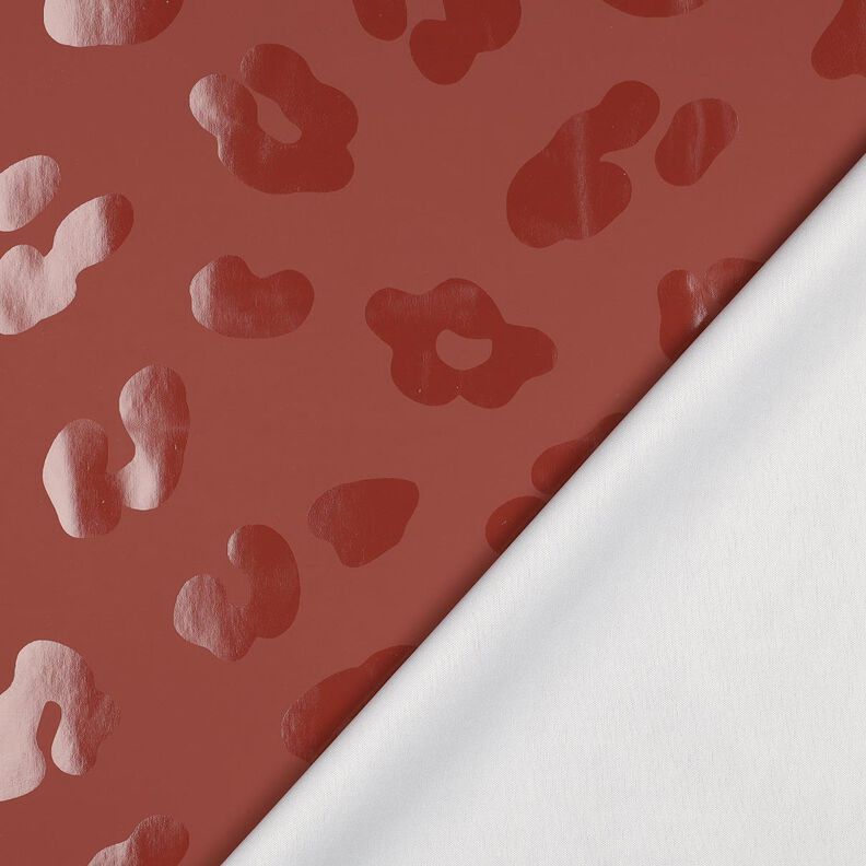 Raincoat Fabric leopard print – hollyhock, image number 4