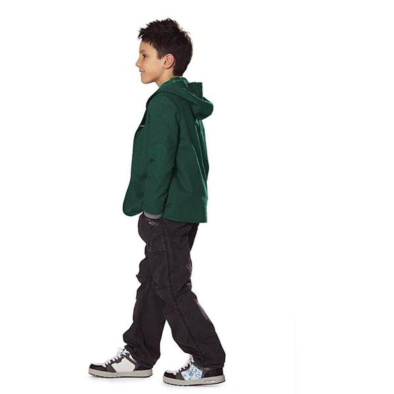 Light French Terry Plain – fir green,  image number 10