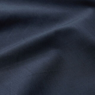 Poplin cotton blend plain – midnight blue, 