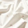 Cotton Poplin small leafy branches – white/misty grey,  thumbnail number 2