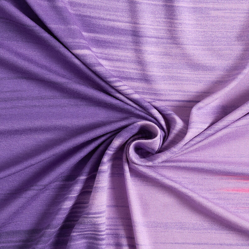 Viscose Jersey Colour gradient vertical stripes – aubergine/mauve,  image number 5