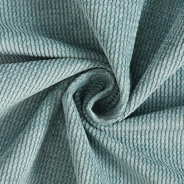 Upholstery Fabric Corduroy look waves – mint,  image number 1