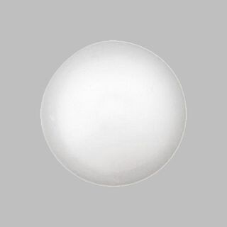 Shiny Poly Pearl Button - white, 