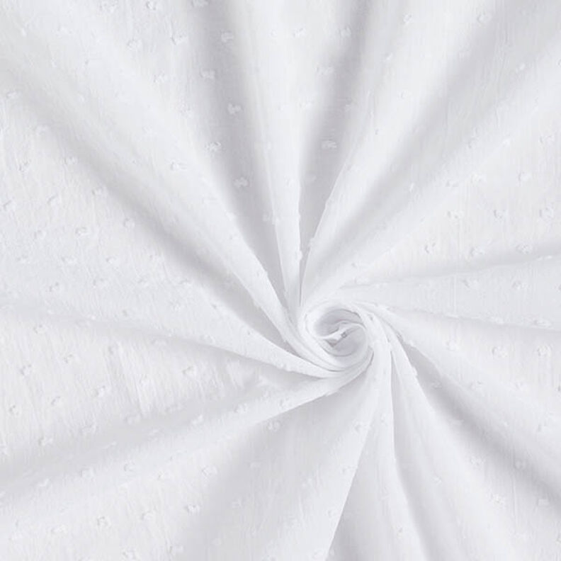 Cotton dobby batiste – white,  image number 3