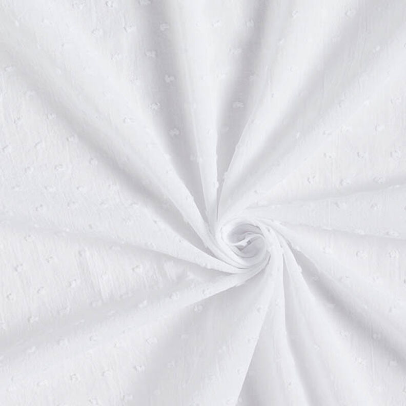 Cotton dobby batiste – white,  image number 3