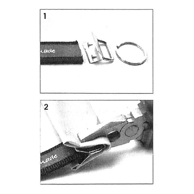 Keyring Clasp – silver metallic | Prym,  image number 4