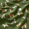 Decor Fabric Half Panama cute dogs – pine/brown,  thumbnail number 2