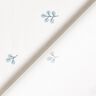 Cotton Poplin Branches and linden leaves – white/eucalyptus,  thumbnail number 4