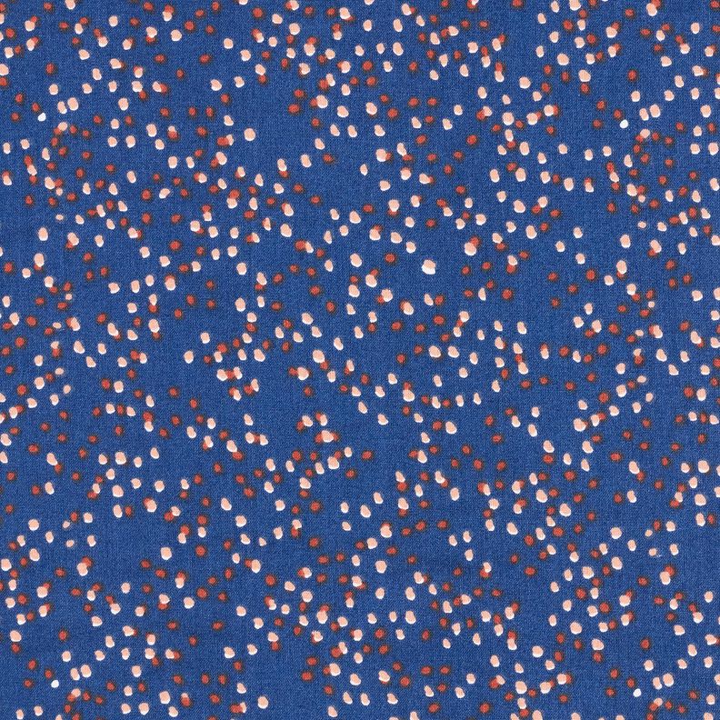 Cotton Cretonne Polka Dots – indigo,  image number 1