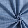 Shirt fabric fine checks – white/denim blue,  thumbnail number 3