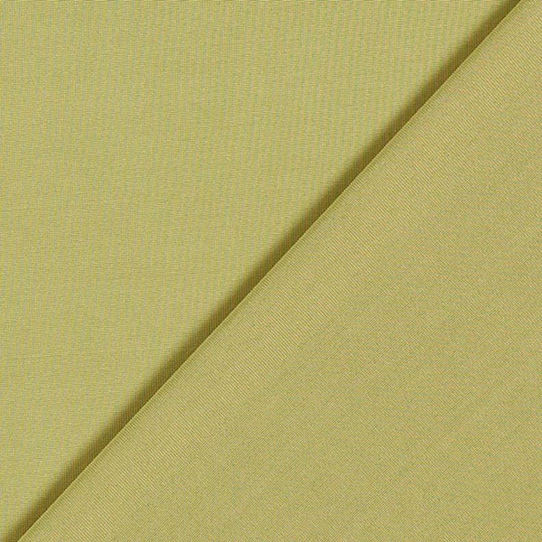 Super stretchy plain tricot fabric – yellow olive,  image number 3