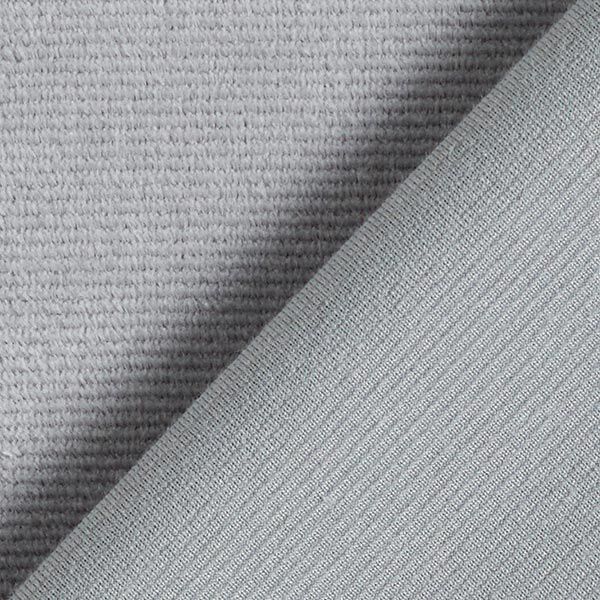 Jersey corduroy, horizontal rib – light grey, image number 3