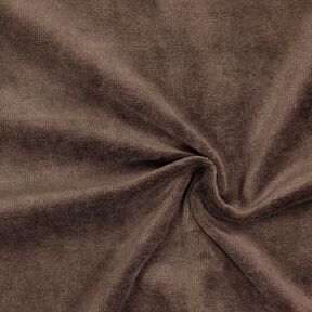 Plain Nicky Velour – dark brown, 