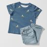 GOTS Cotton Jersey Tractor Digital Print – denim blue,  thumbnail number 6