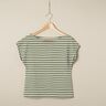 Narrow & Wide Stripes Cotton Jersey – reed/pine,  thumbnail number 6