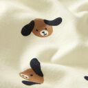 Cotton Flannel Dog Heads | by Poppy – offwhite, 